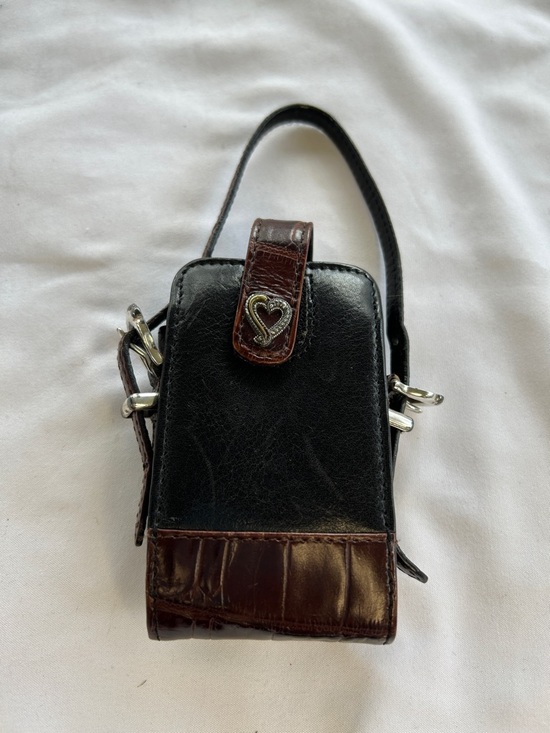 Brighton Accessories - Vintage Brighton Leather Croc Embossed Cell Phone Case